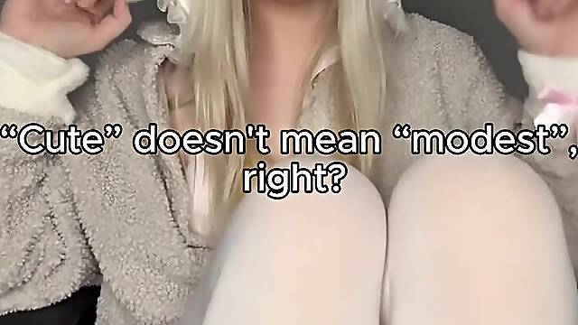 A surprise with a dong from a cute tranny