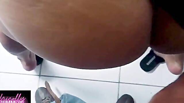 The 23CM Ebony Stud Broke My Butt - Nicolly Summers (COMPLETE ON RED AND SHEER)