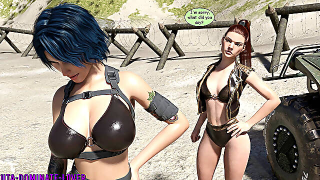 [3D Comiс] Adam Femboy Transformation Part 6 - Welcome To Hell