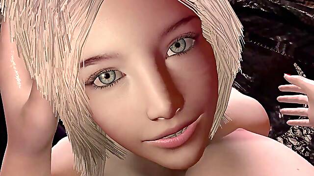 Two shrine maidens in the morning