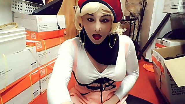 Crossdresser White boots rosy miniskirt ass tease cum shot! Wayside Inn, Sudbury, MA! Nicholas Nelson Marlborough Massachusetts