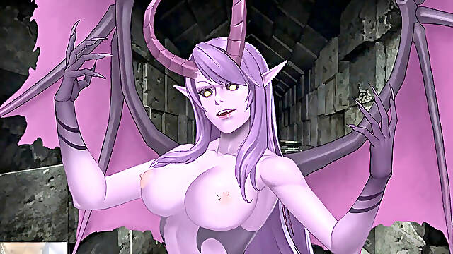 CUTE ELVEN FUCKED BY thick futanari SUCCUBUS - ESCAPE basement 2