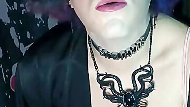 Succubus smoking seductively