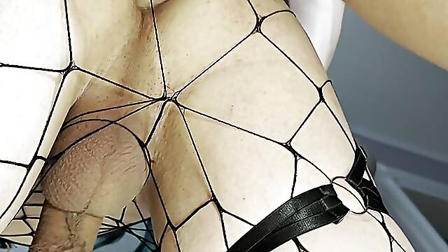 Goth Femboy Jade Madison Fucked Against Wall
