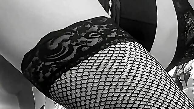 Sissy anal training with big black dildi