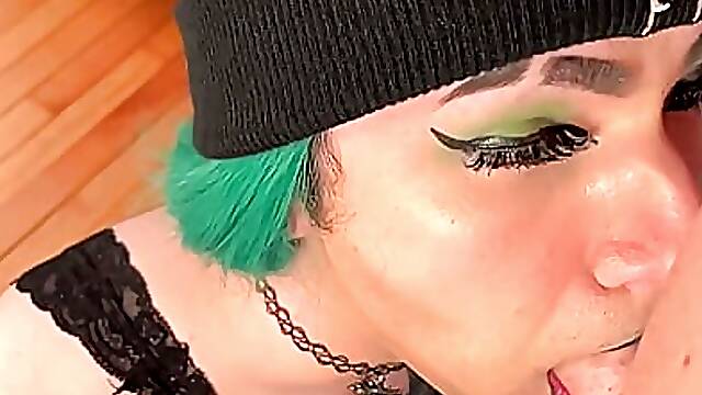 Sissy Jade Madison Deepthroating POV