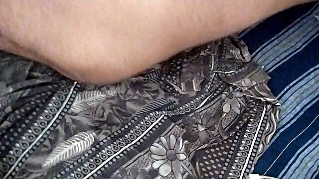 Enlarging self breast for satisfaction and feeling horny