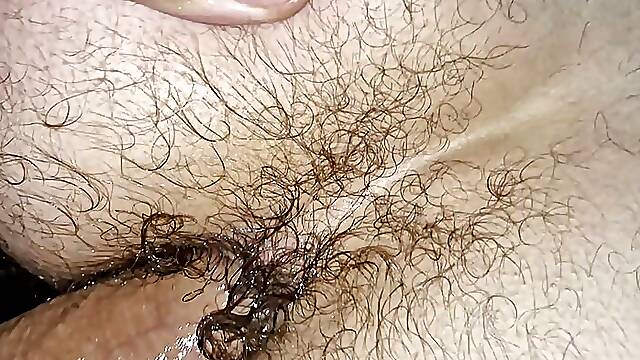 The fucking hole oozes cum from step daddy&amp;#039;s big dick right into the twink! Moans and screams of hot sex!