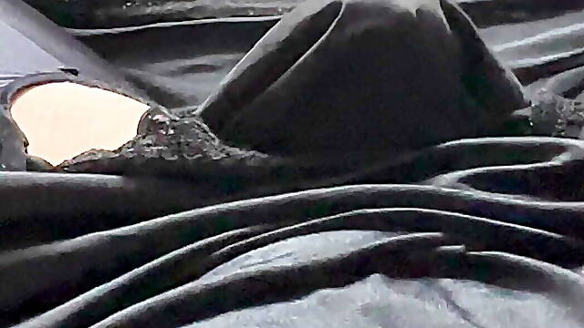 Masturbating in moms nylon panties