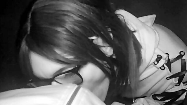 Having a walk at Night ends in a massive Cumshot to swallow.