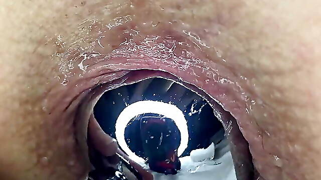Butt Plug Insertion Close up
