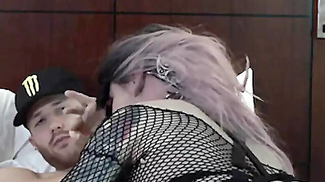 Goth Sissy Jade Madison Deepthroating Dick - Compilation 8