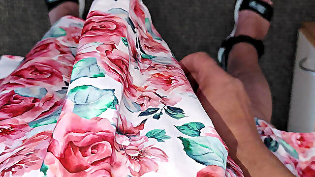 Wife lingerie bitch cumming