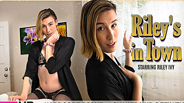TRANSVR - Riley Ivy Comes to Town for Fun &amp; Pleasure