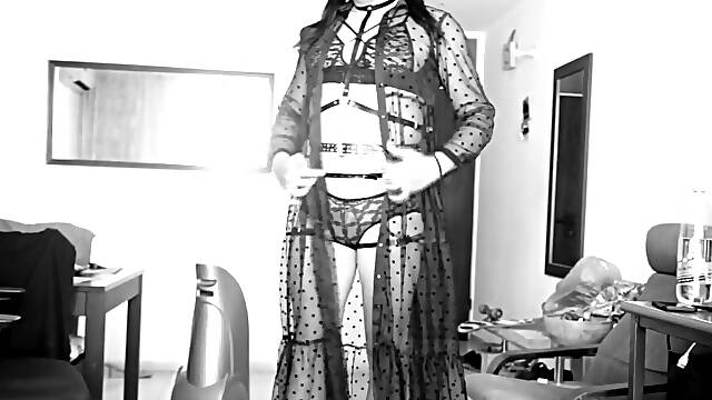 In the End, She Will Take off Everything, Even Her Panties.