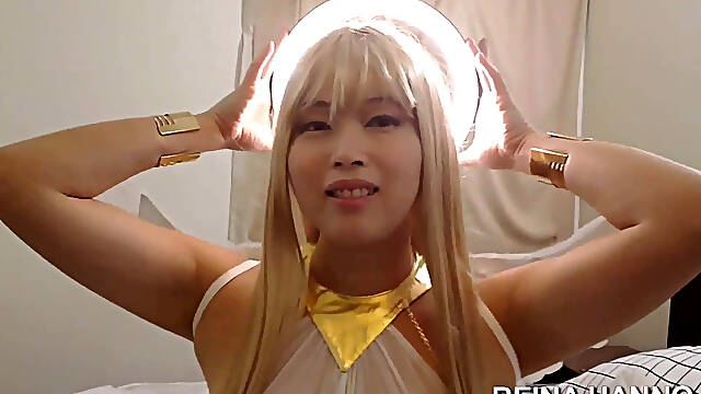 Angel Reina Hanno Dazzles with Halo and Divine Cream