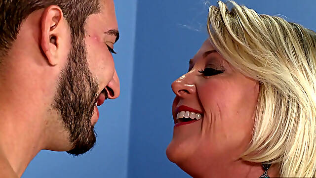 47-year-old Morgan is very good at sucking cock