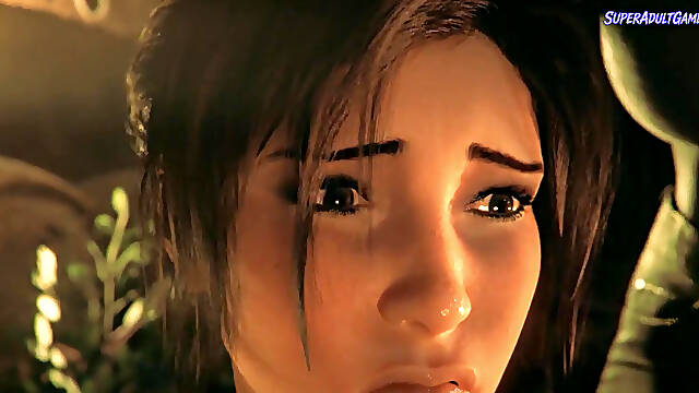 Lara Croft Getting Destroyed By A Massive Futa Cock - 3D Realistic Uncensored