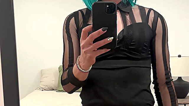 Dressed up femboy