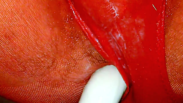 Gay CD, dildo popping deep inside my ass.