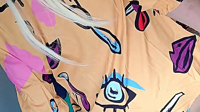 A Cute New Dress, Then Taking off My Bikini and Getting My Ass All Oiled up... and Finishing with Another Orgasm.