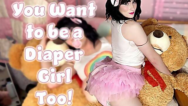You Want to Be a Diaper Girl Too