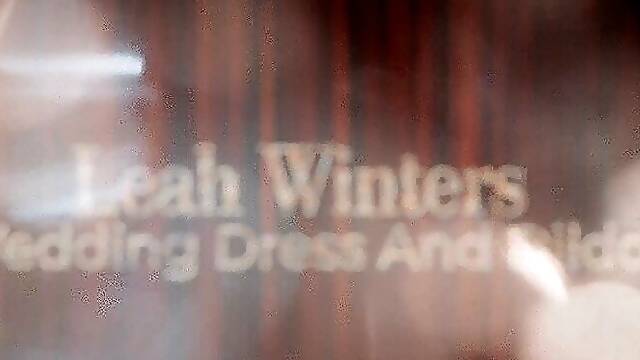 A cuckolds Wedding Dress and Dildo