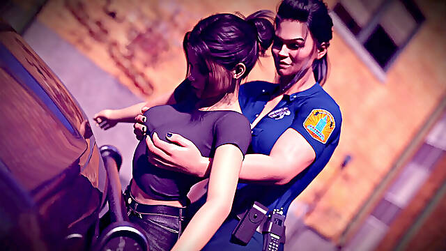 My dirty Mind Drifts to Officer Shaw - asian hermaphroditism Girl Ashe Cum for 8 Times within 2 Hours