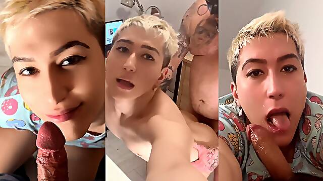 Behind the scenes fuck asian femboy vs older daddy bear